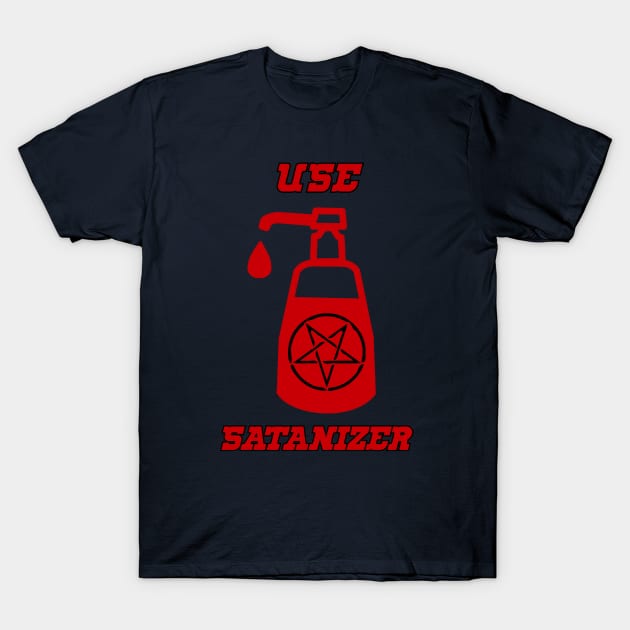 Satanizer hand soap T-Shirt by G4M3RS